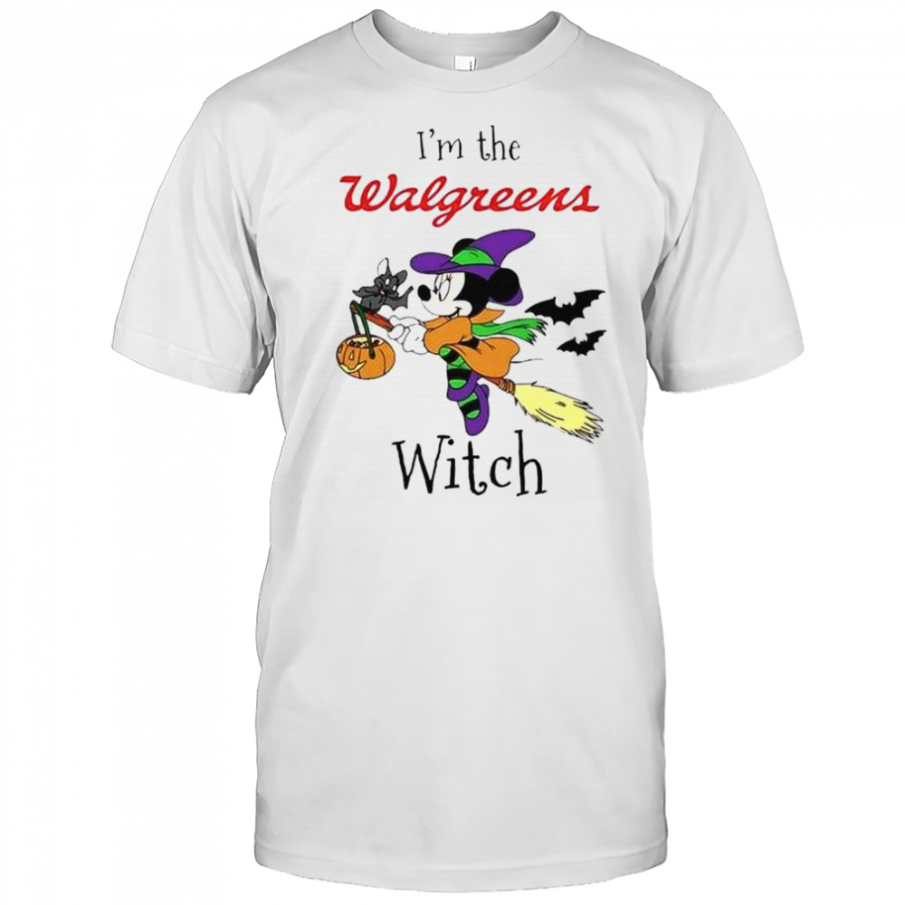 Minnie Mouse I’m Walgreen Witch Trick Or Treat Halloween T-Shirt