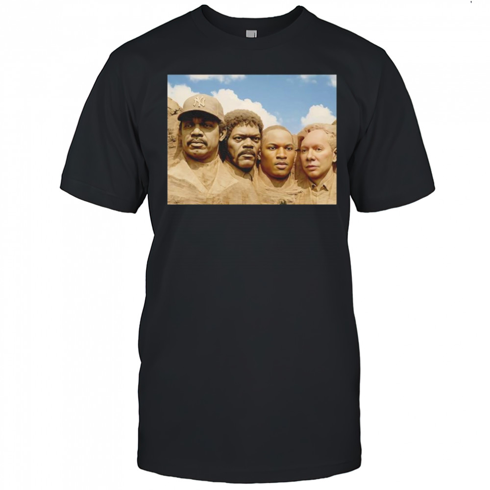Mt. Rushmore of Jacksons shirt