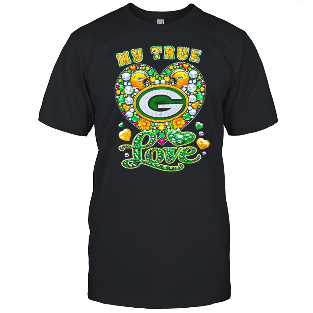 My True Love Green Bay Packers twinkle shirt
