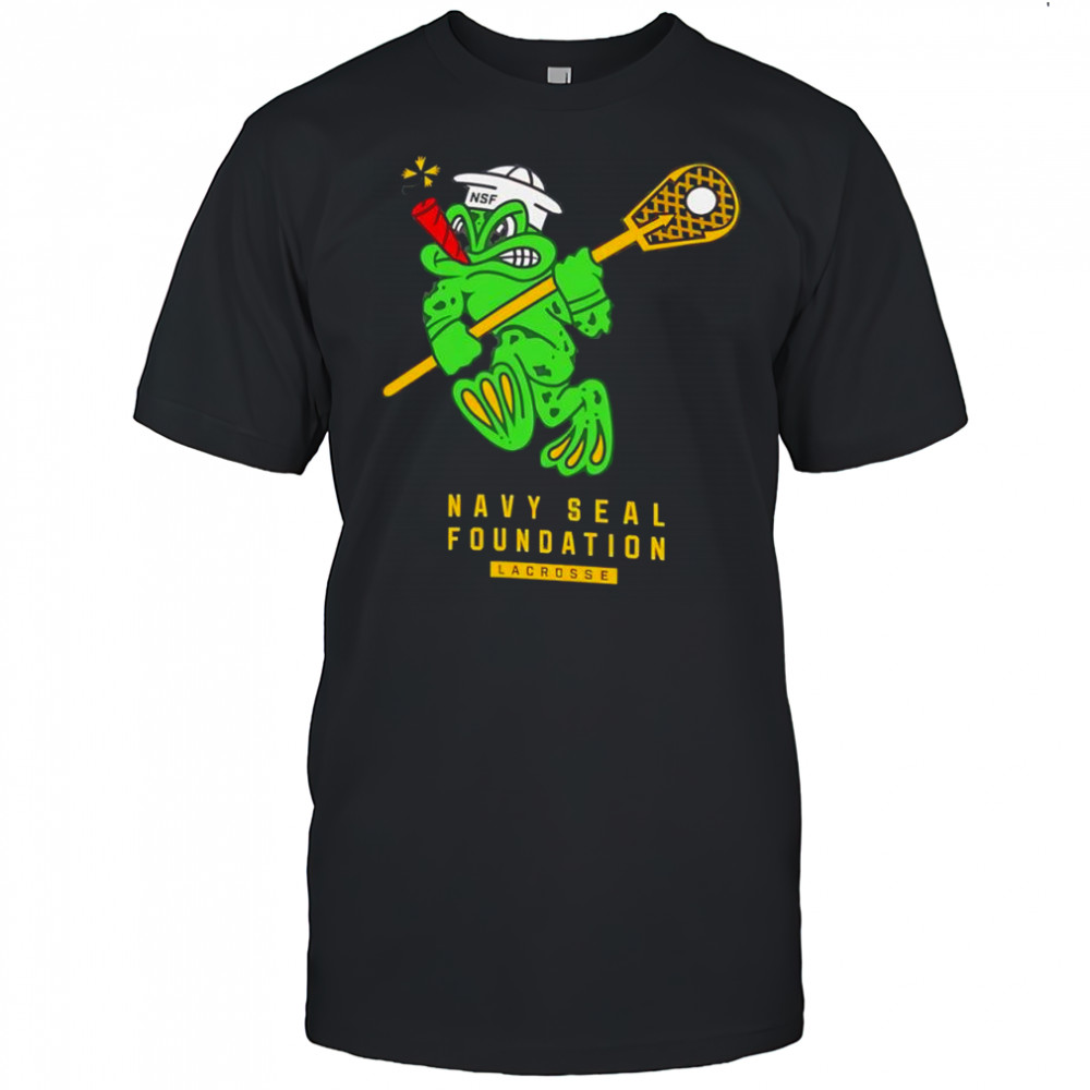 Navy Seal Foundation Lacrosse mascot shirt