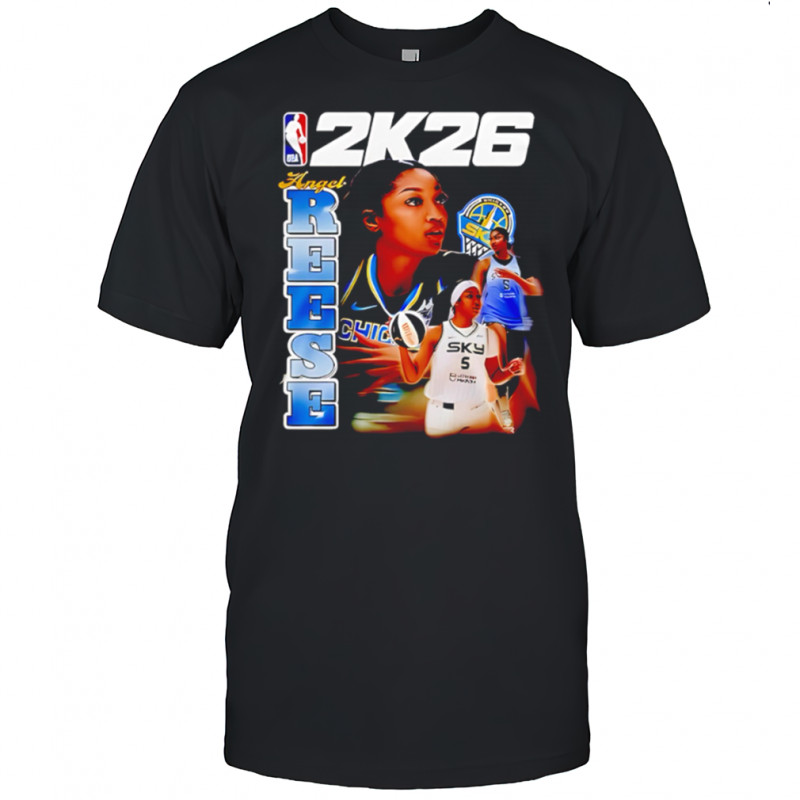 NBA 2K26 Angel Reese Chicago Sky Basketball Fan shirt