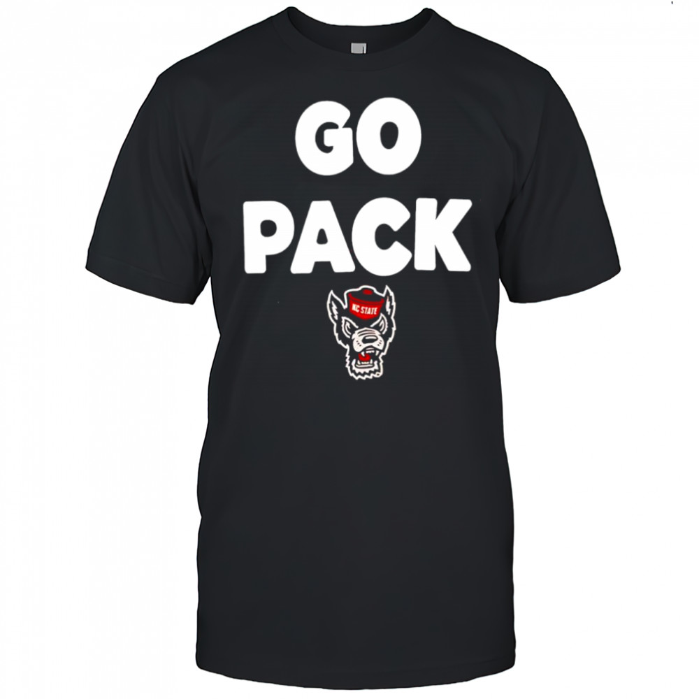 NC State Wolfpack football go pack slogan shirt