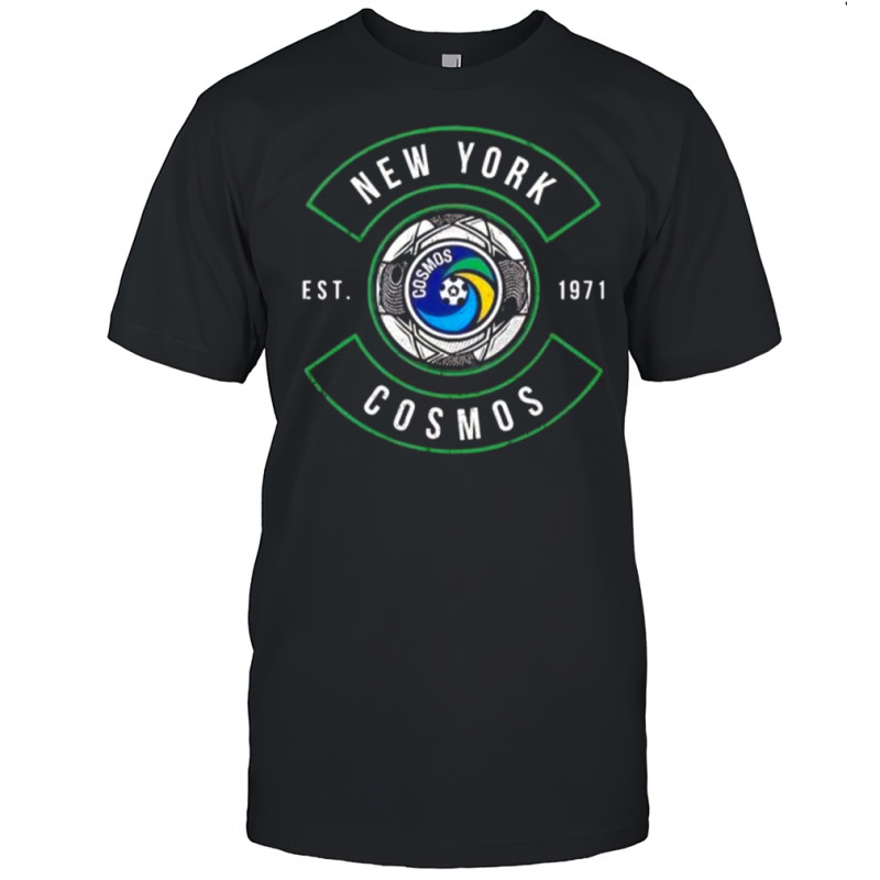 New York Cosmos Ball Arc Est 1971 T-Shirt
