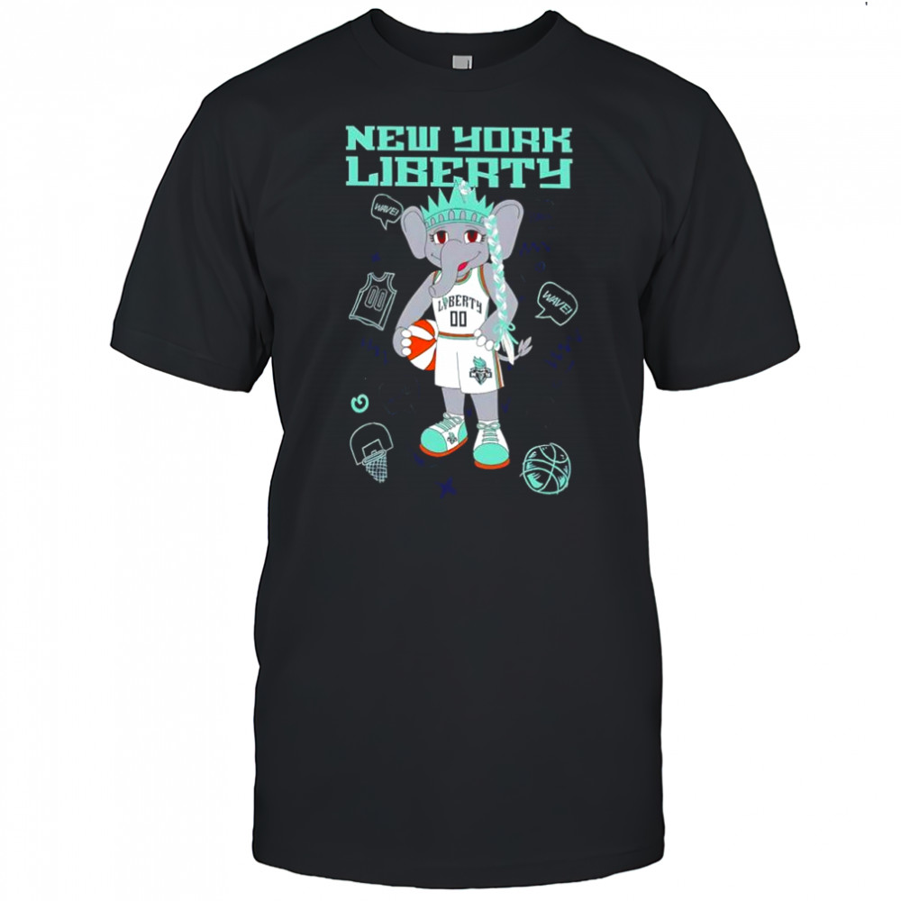 New York Liberty mascot Iconic Ellie shirt