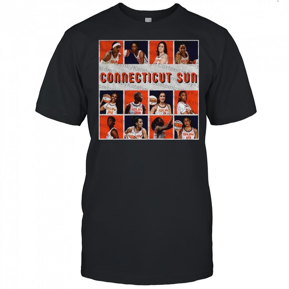 Official Connecticut Sun Basketball WNBA Legend 2025 Playoffs poster t-shirt