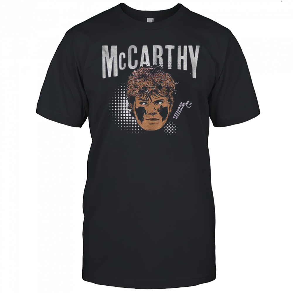 Official J.J. McCarthy Swag Head signature Minnesota football shirt