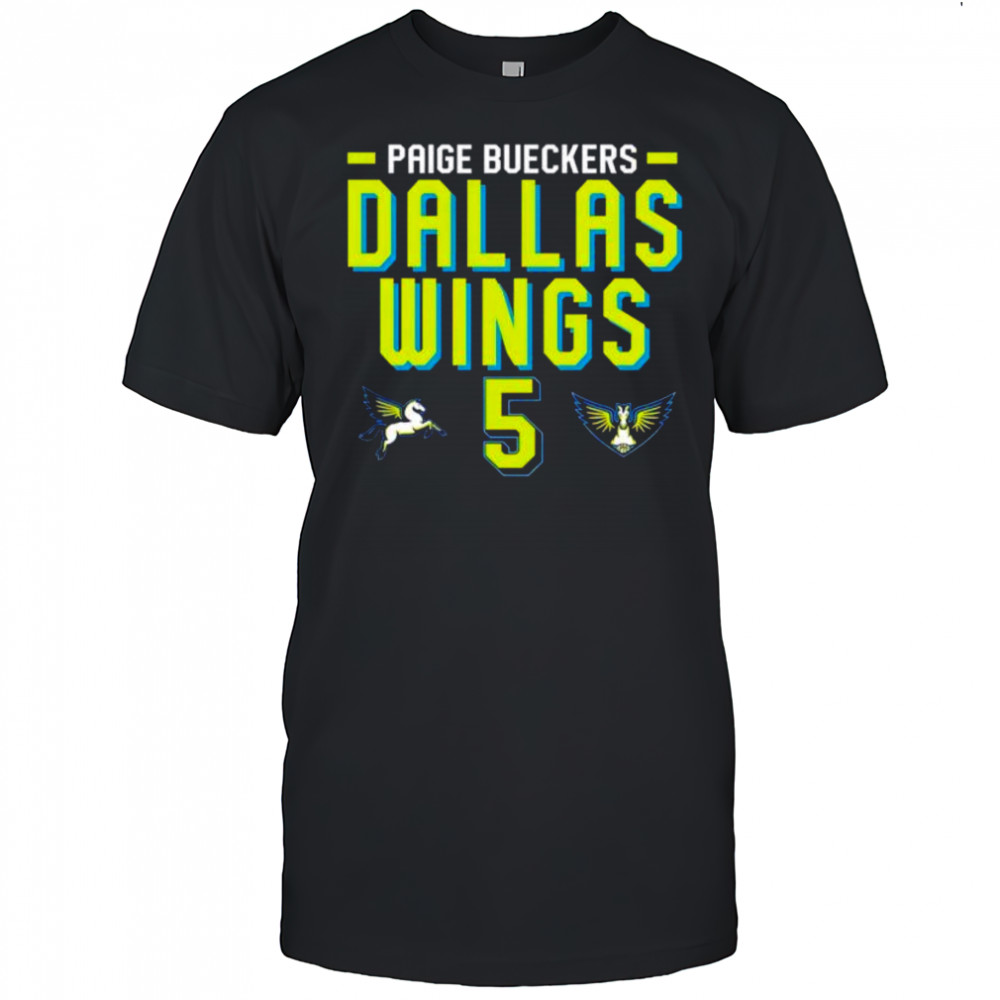 Paige Bueckers Dallas Wings Name and Number shirt