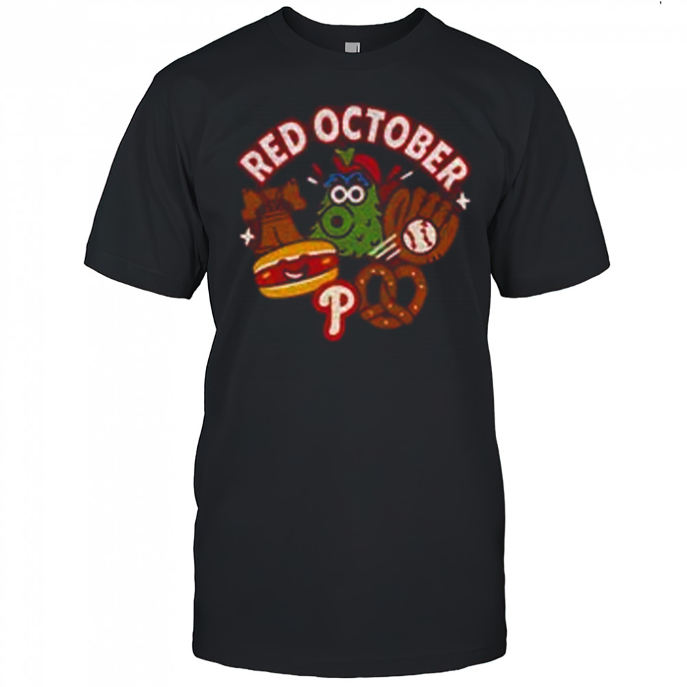 Philadelphia Phillies Phantic Red October MLB 2025 shirt