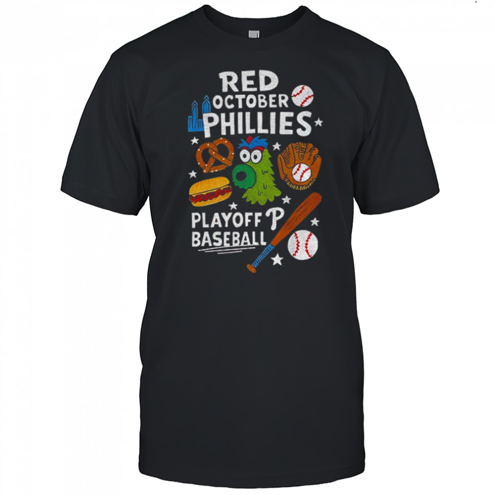 Philadelphia Phillies Phantic Red October Phillies playoff baseball MLB 2025 shirt