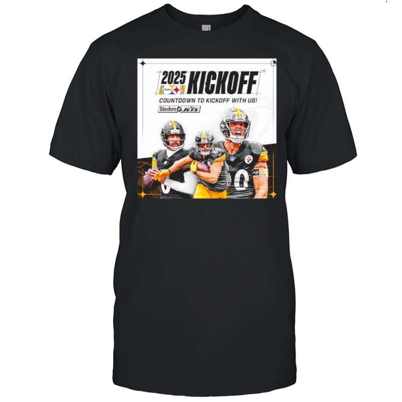 Pittsburgh Steelers vs New York Jets 2025 NFL kickoff game shirt