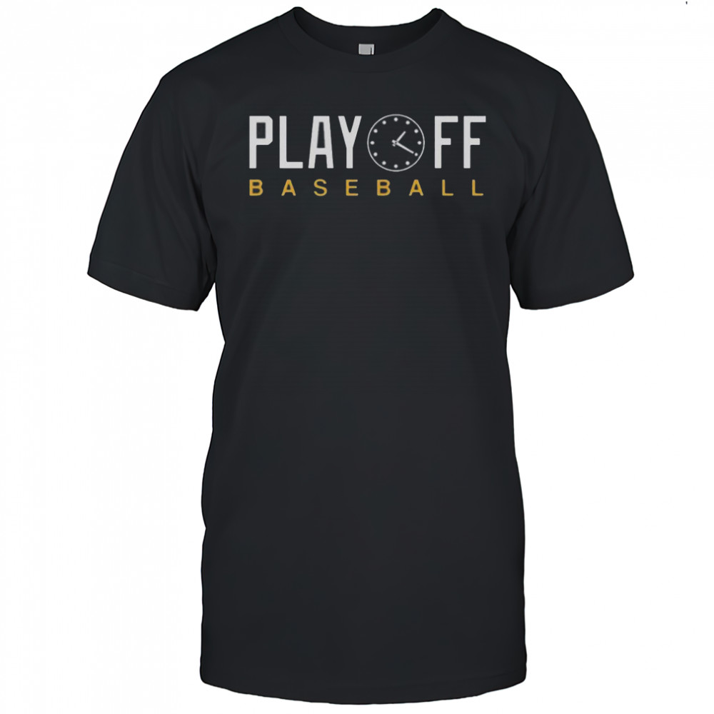 Playoff Baseball Clock T-Shirt