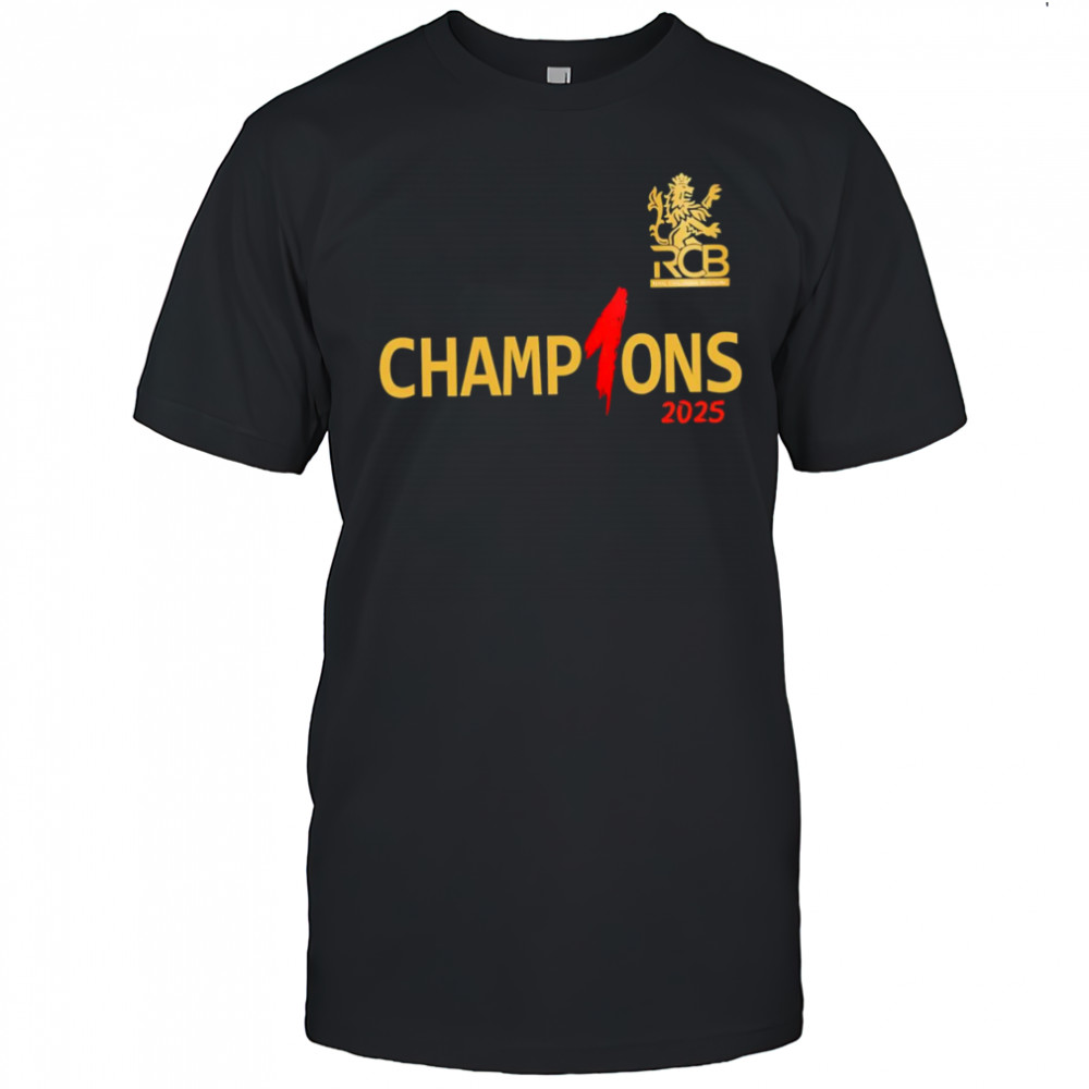 RCB Champions 2025 shirt