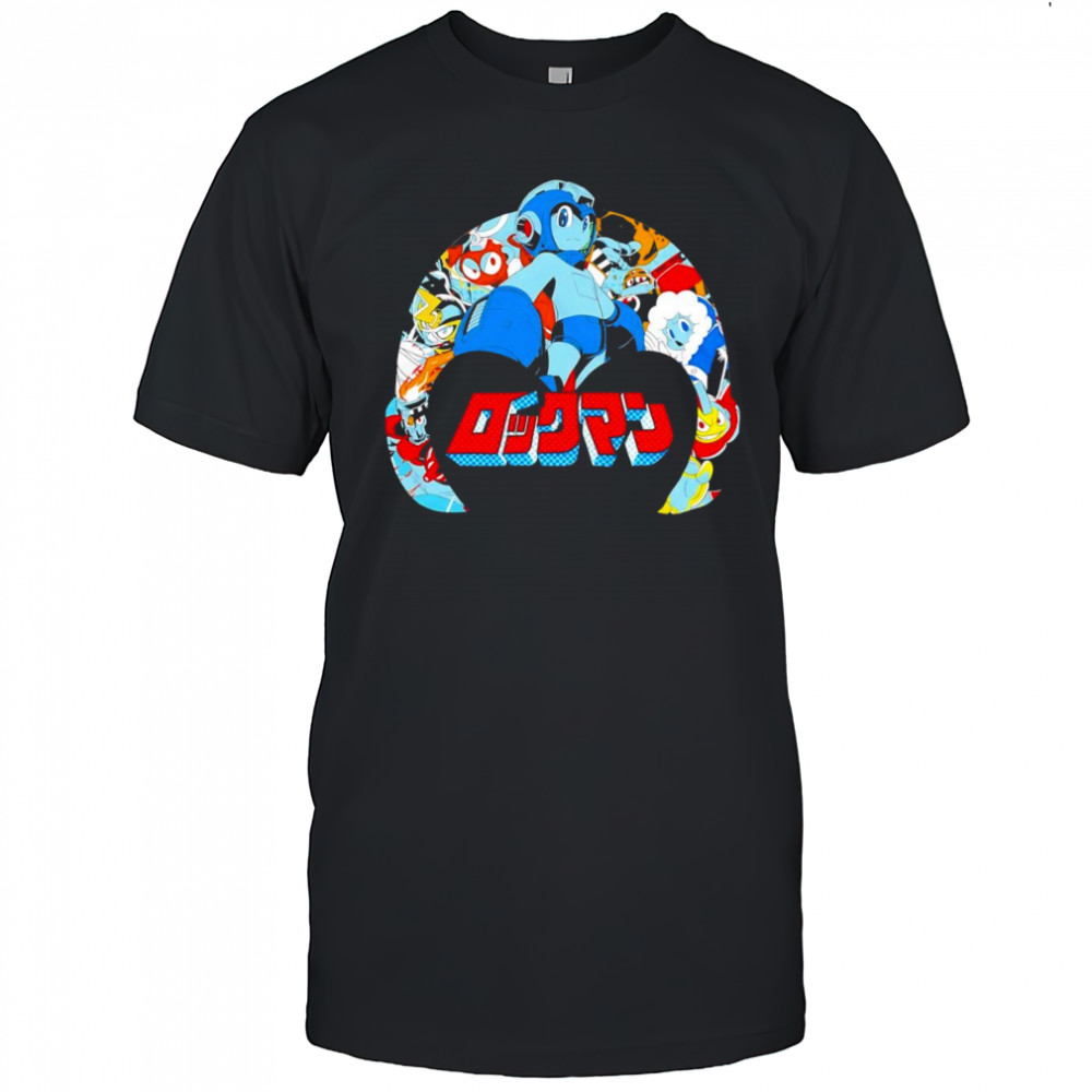 Rockman Robot Masters graphic shirt