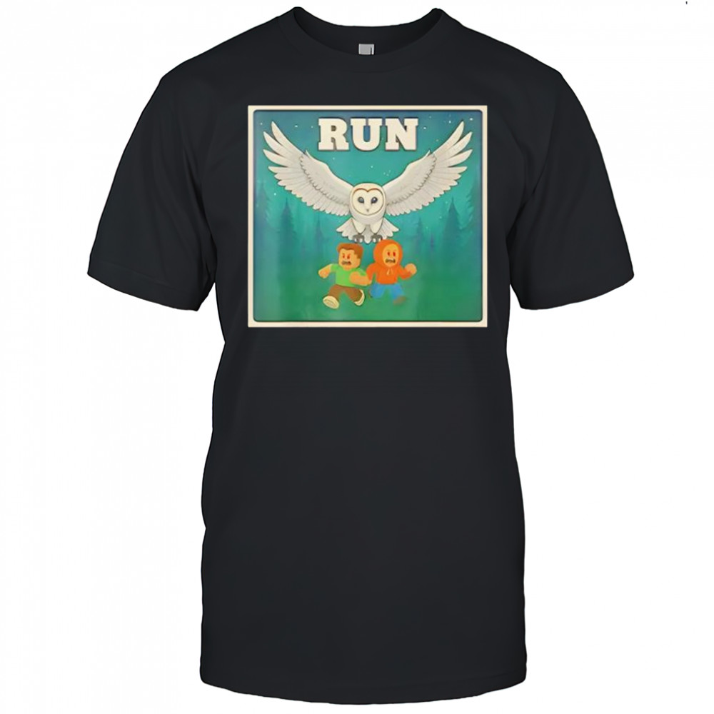 Run Halloween Game Owl shirt