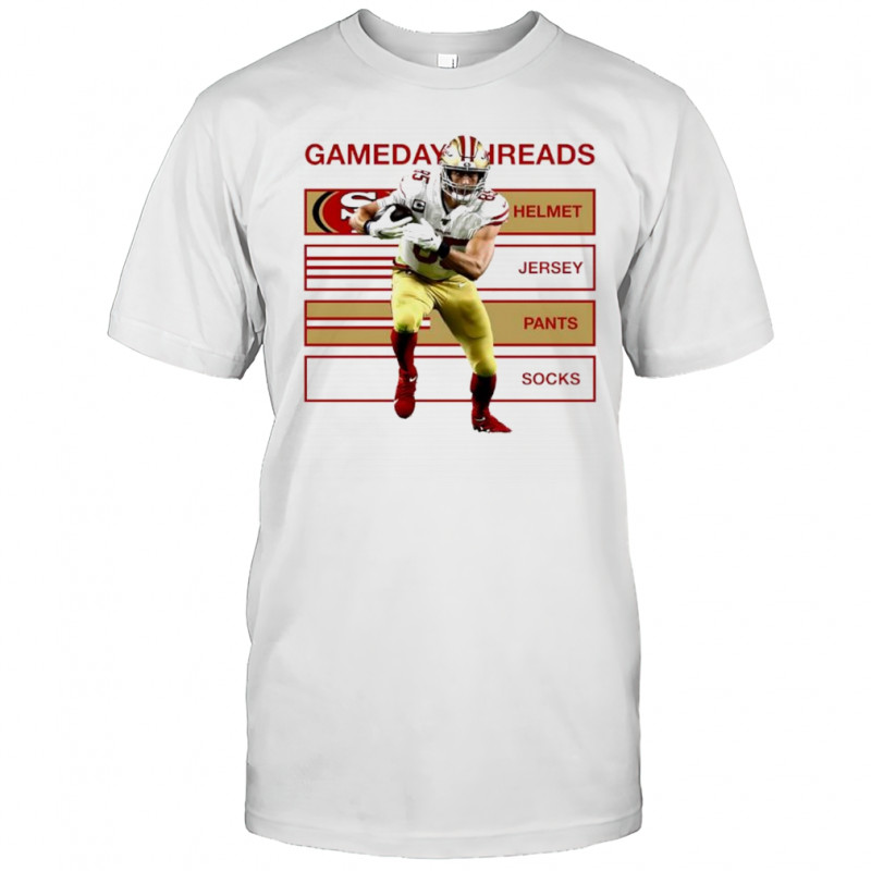 San Francisco 49ers 2025 gameday threads shirt