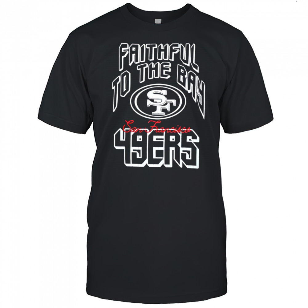 San Francisco 49ers faithfull to the Bay baseball logo shirt