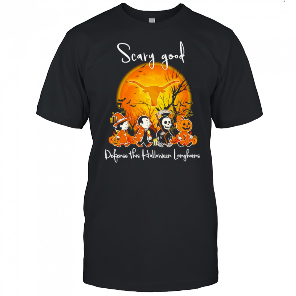 Scary good defense this Halloween Texas Longhorns shirt
