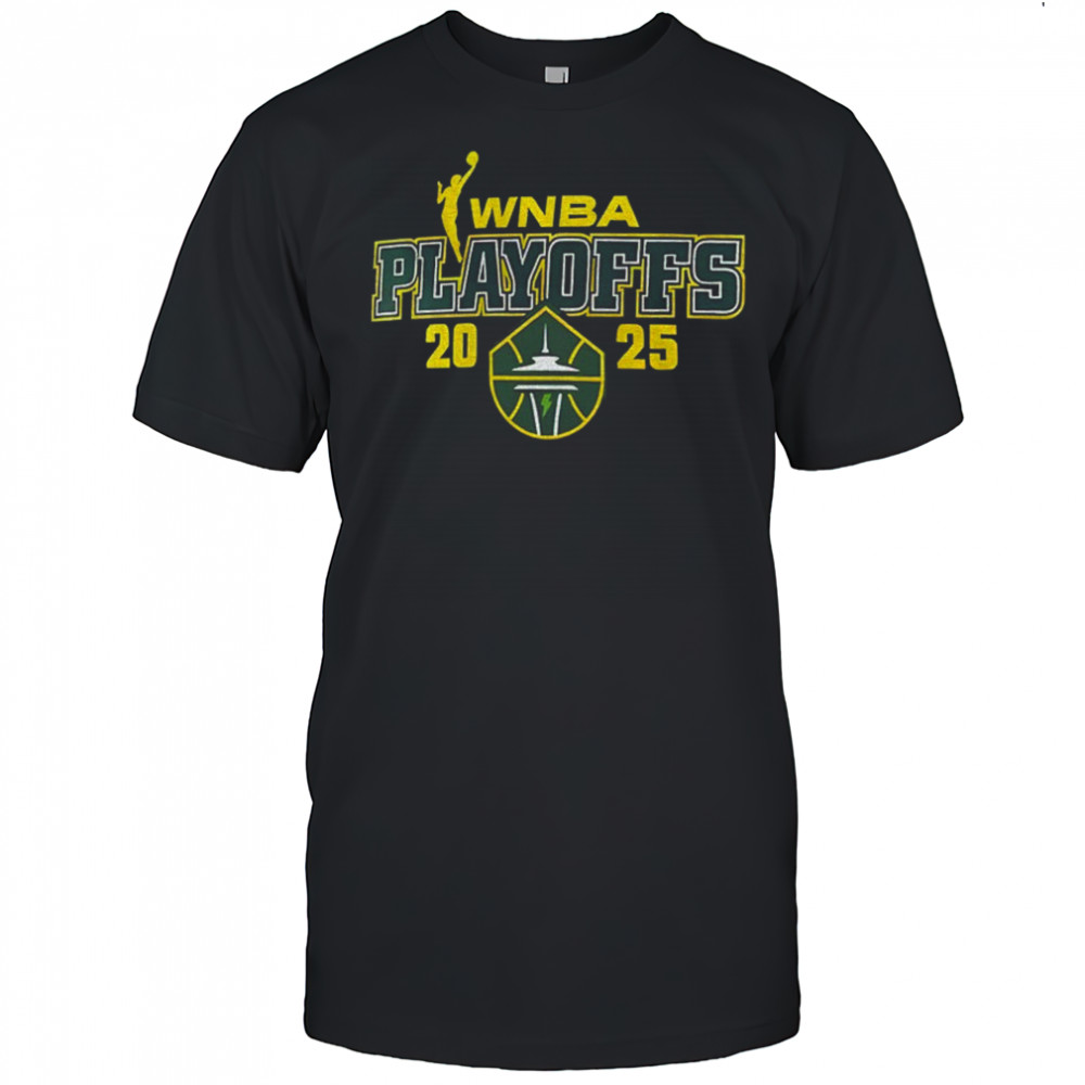 Seattle Storm Basketball WNBA Playoffs 2025 logo shirt