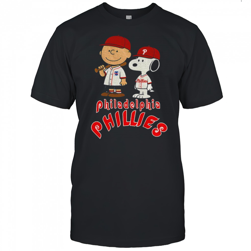 Snoopy and Charlie Brown Philadelphia Phillies MLB Baseball Champions shirt