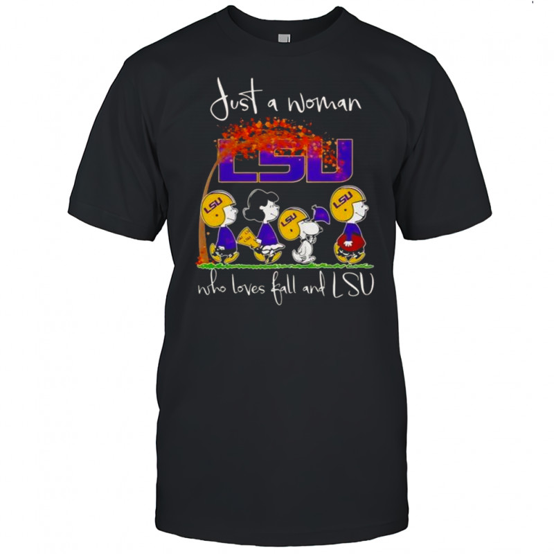 Snoopy And Friend Lsu Tigers Football Who Lover Fall And LSU T-Shirt