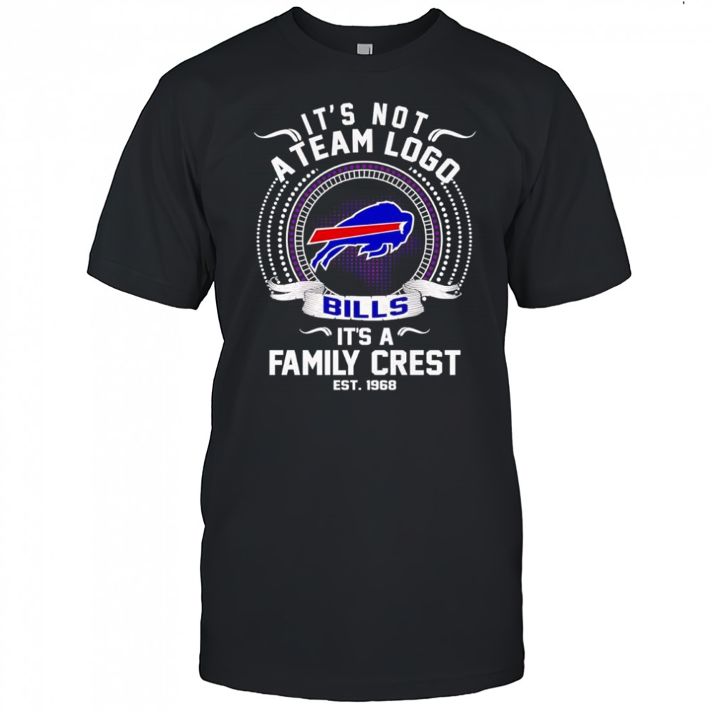 Snoopy Buffalo Bills NFL It’s not a team logo It’s a family crest est 1968 shirt