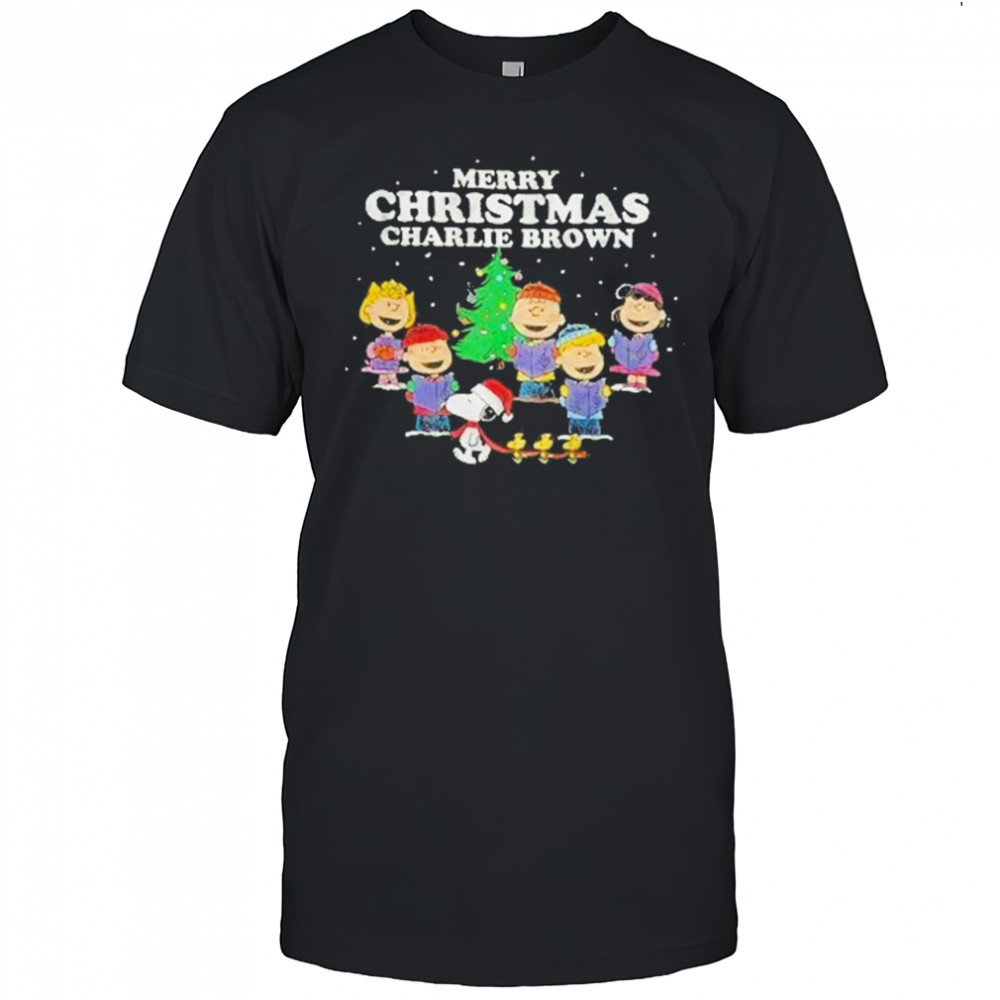 Snoopy The Peanuts A Charlie Brown Merry Christmas T-Shirt