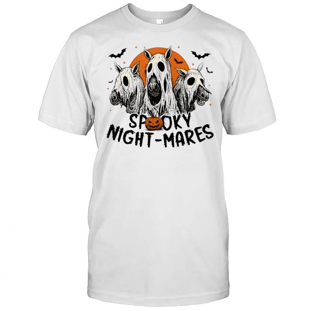 Spooky Night-Mares Halloween Horse Ghost Spooky Season shirt