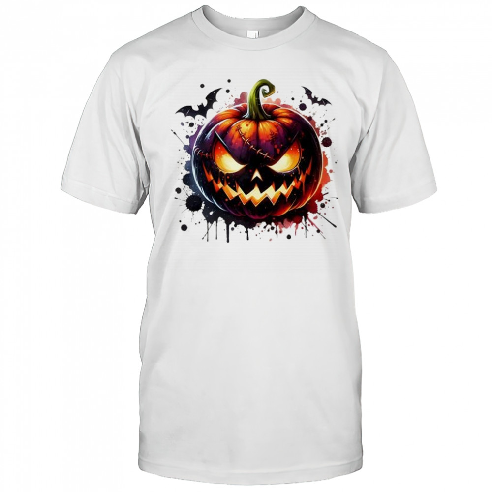 Spooky pumpkin Happy Halloween shirt