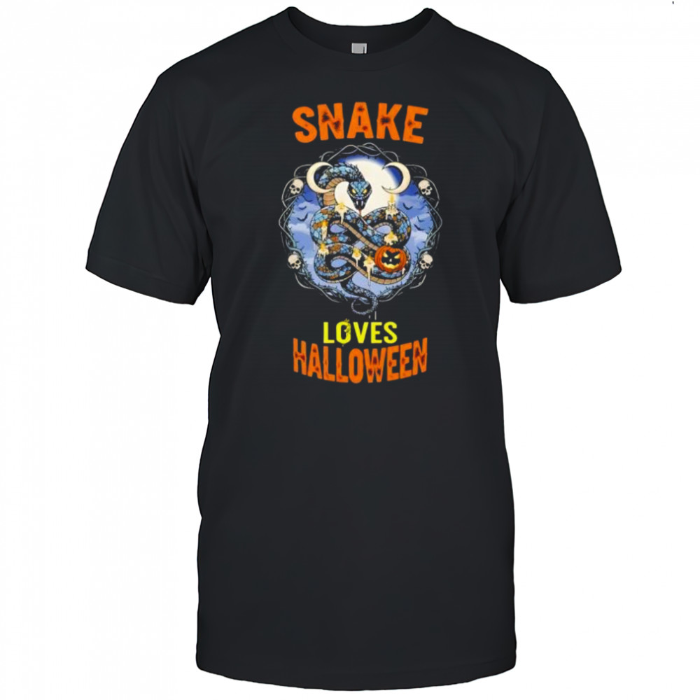 Spooky Snake Loves Halloween 2025 shirt