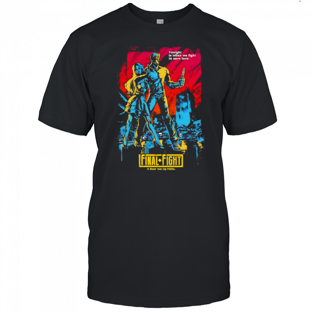 Streets of Final Fight Homage shirt
