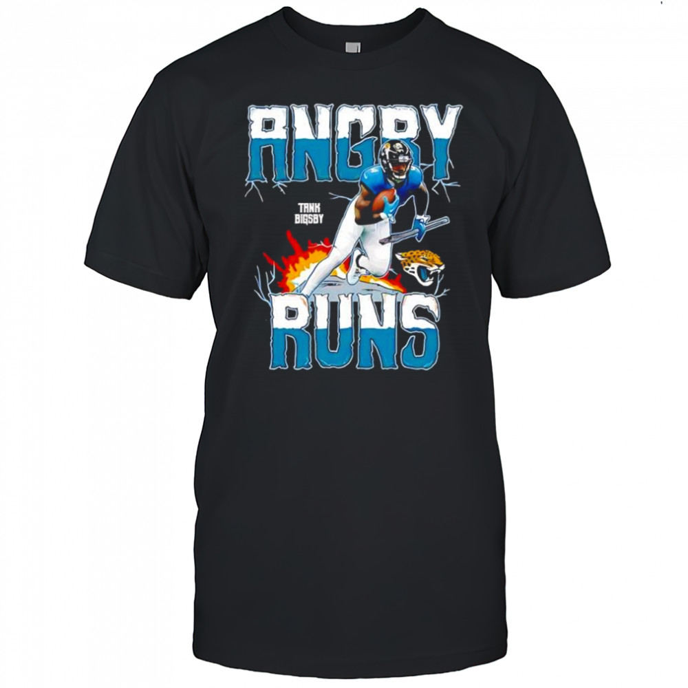 Tank Bigsby NFL angry runs football lover shirt