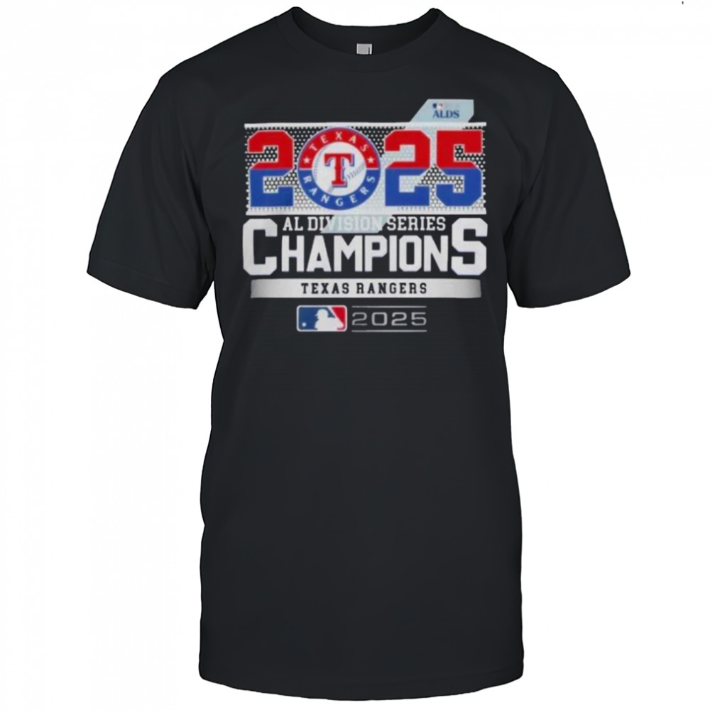 Texas Rangers 2025 ALDS Champions MLB American League Division Series T-Shirt