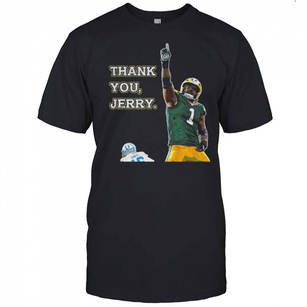 Thank You Jerry Micah Parsons Green Bay Packers Football NFL 2025 for fan shirt