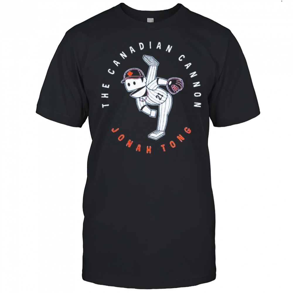 The Canadian Cannon Jonah Tong New York Mets shirt