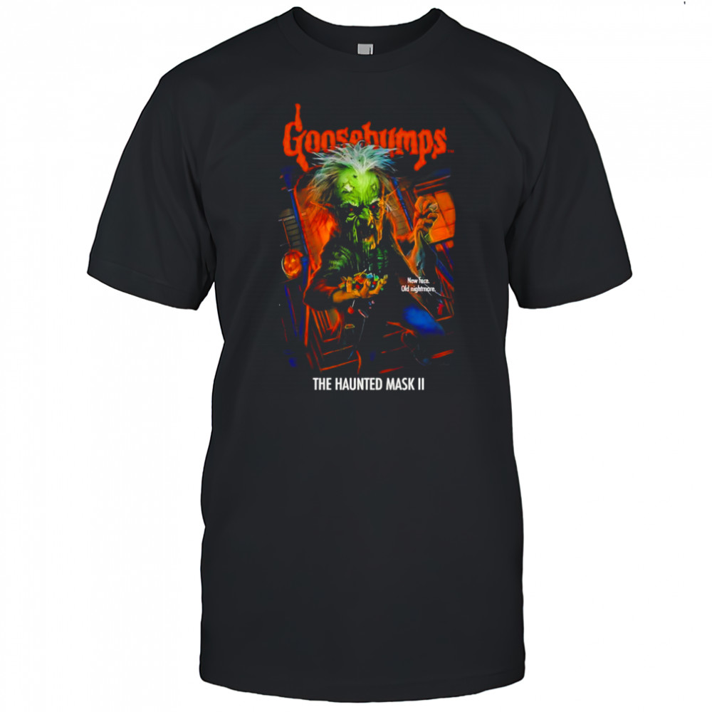 The Horrors Of Halloween Goosebumps Haunted Mask II new face old nightmare poster shirt