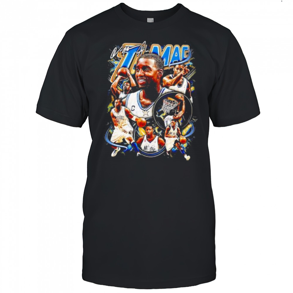 Tracy McGrady Orlando Magic art retro shirt