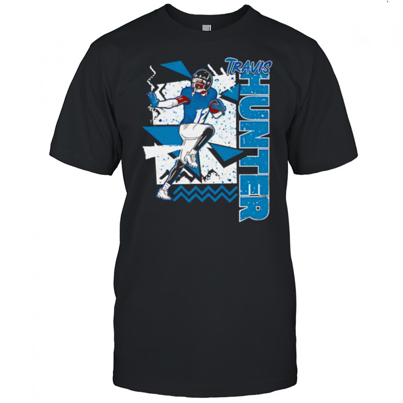Travis Hunter Jacksonville Jaguars retro graphic shirt