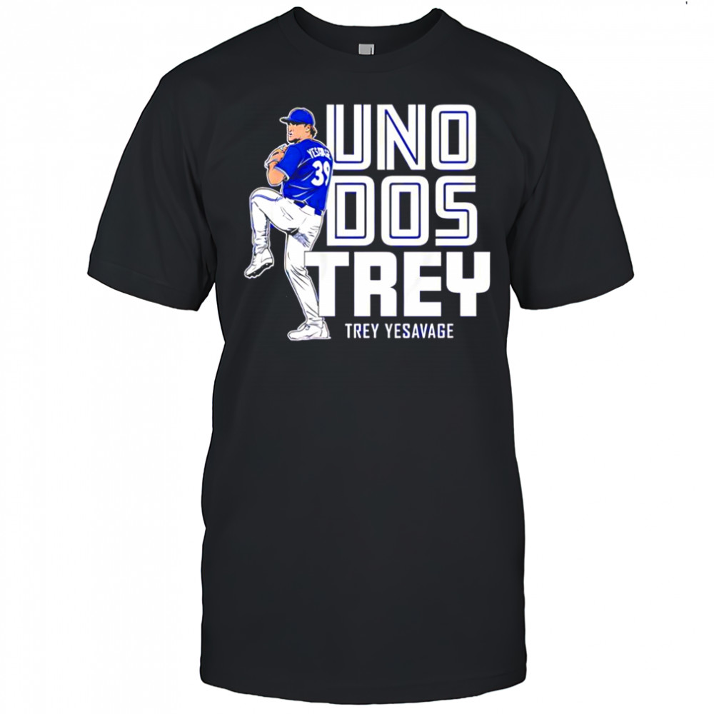 Trey Yesavage Toronto Blue Jays baseball Uno Dos Trey shirt