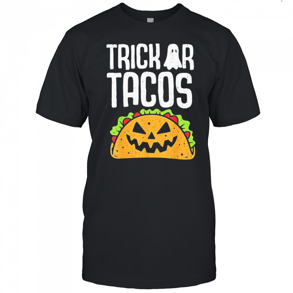 Trick Or Tacos Halloween shirt