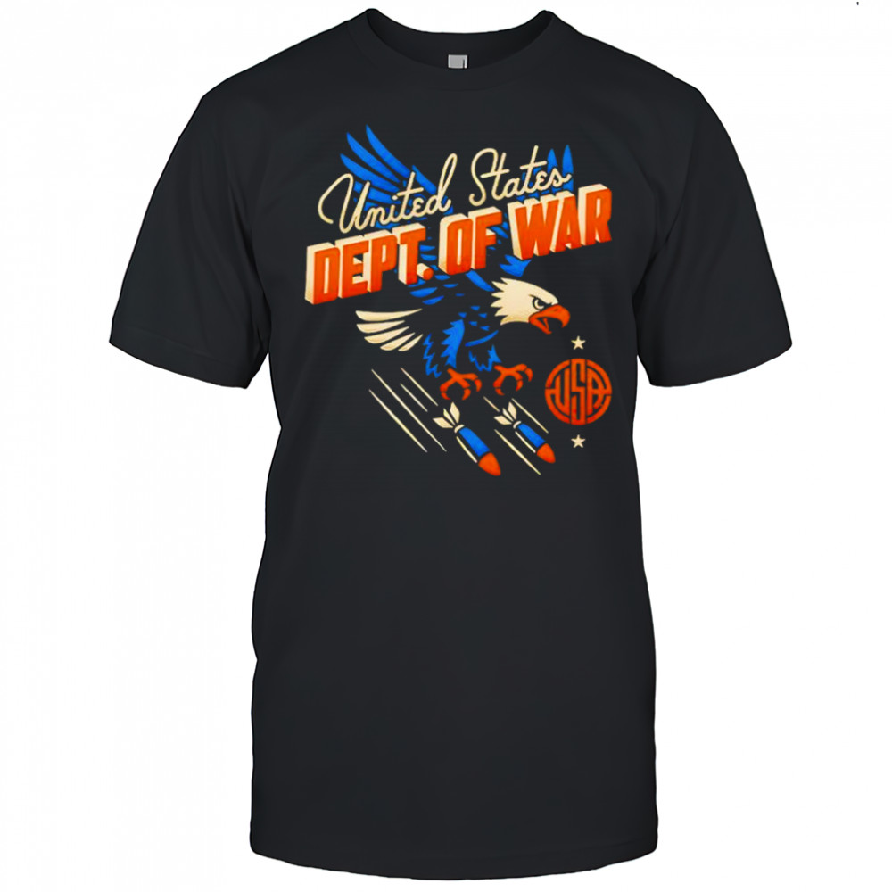 United States Dept of War War Eagle shirt