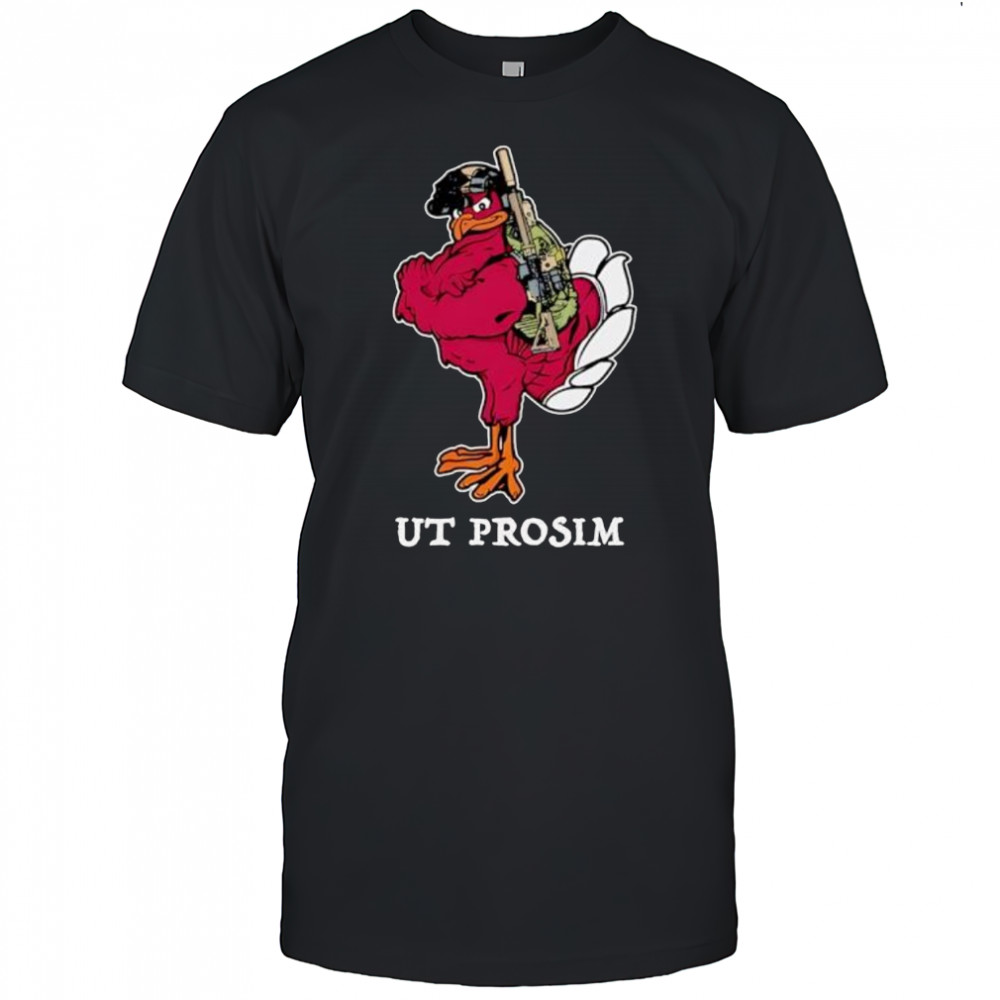 UT Prosim Virginia Tech Military Turkey shirt