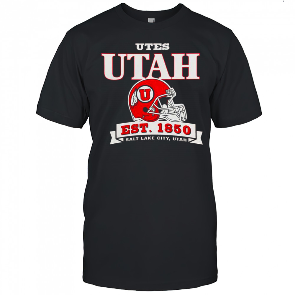 Utah Utes Stripe Splash T-Shirt