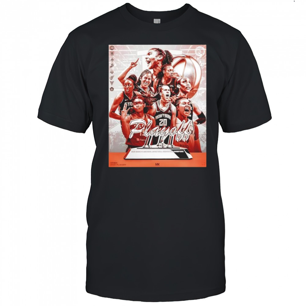 WNBA 2025 Playoff starts shirt