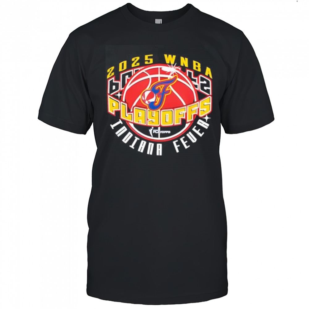 WNBA Official Indiana Fever 2025 Playoffs Award Tour shirt