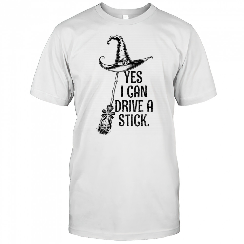Yes I Can Drive A Stick Halloween 2025 shirt