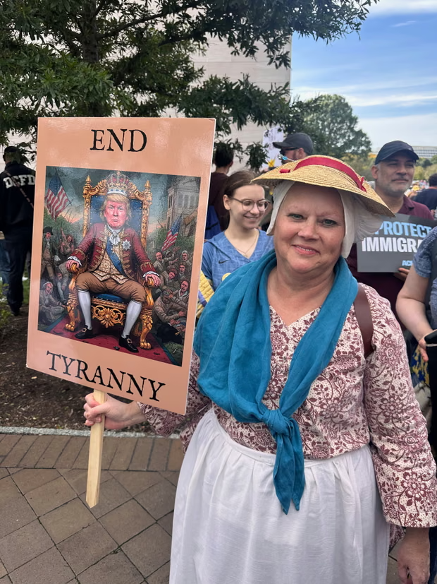 No Kings protesters on their hopes for resistance movement against Trump ‘If we lose momentum we lose the fight’