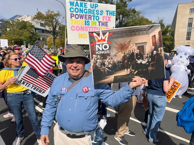 No Kings protesters on their hopes for resistance movement against Trump ‘If we lose momentum we lose the fight’