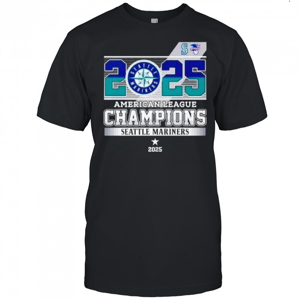 2025 American League Champions Seattle Mariners Graphic T-Shirt
