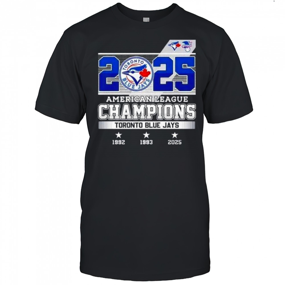 2025 American League Champions Toronto Blue Jays 3x Times T-Shirt