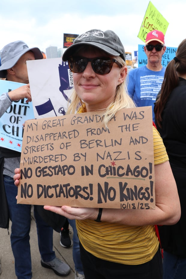 No Kings protesters on their hopes for resistance movement against Trump ‘If we lose momentum we lose the fight’